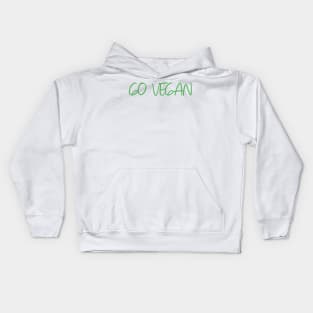 Go vegan Kids Hoodie